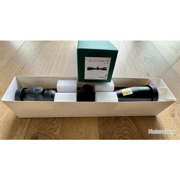 Lunette Swarovski z6 i 2,5-15x56 SR BT neuve