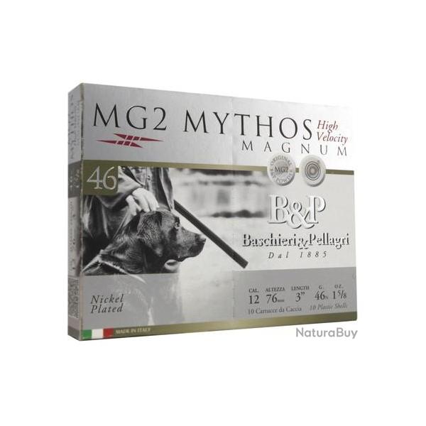 5 Boites de 10 cartouches B&P MG2 Mythos 46HV cal.12/76mm N4 46g