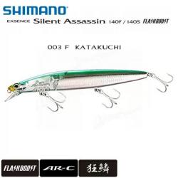 Poisson Nageur Shimano Exsence Silent Assassin Flash Boost 140S 003