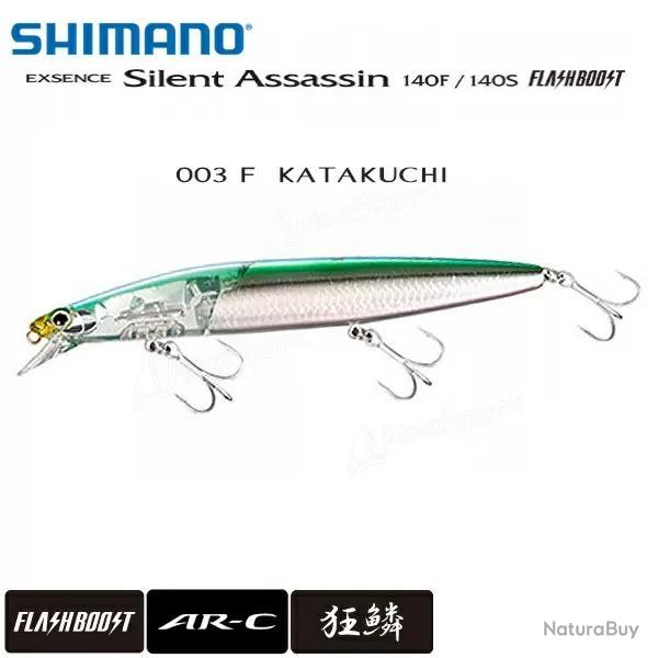 Poisson Nageur Shimano Exsence Silent Assassin Flash Boost 140S 003