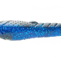 Leurre Souple Spro Craw Nugget 3,5" - 8,9cm 21g 8,9cm Par 4 Black Blue