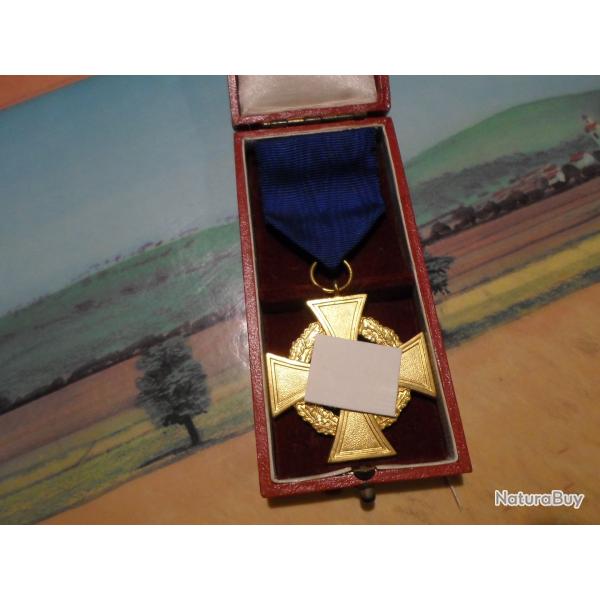 MEDAILLE ALLEMANDE POUR 40 ANS DE SERVICE