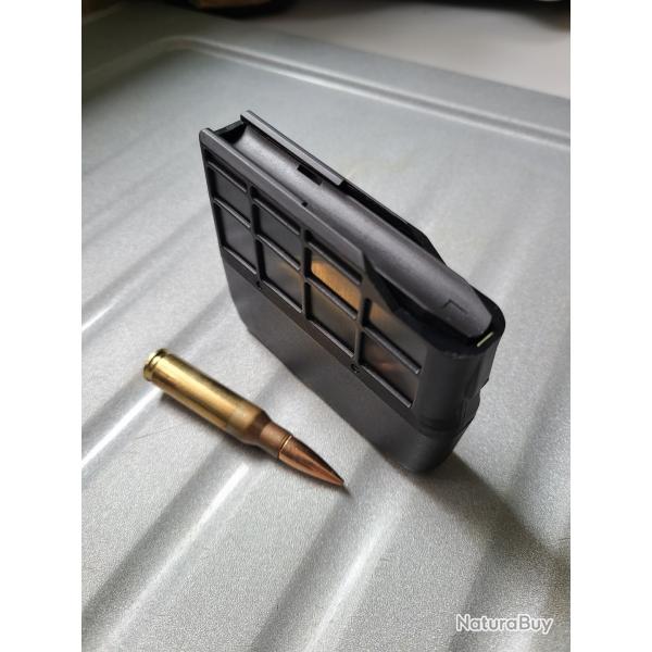 Chargeur Tikka T3/T3X  long - compatible:25-06 Remington, 270 Winchester, 30-06, 6.5x55 SE