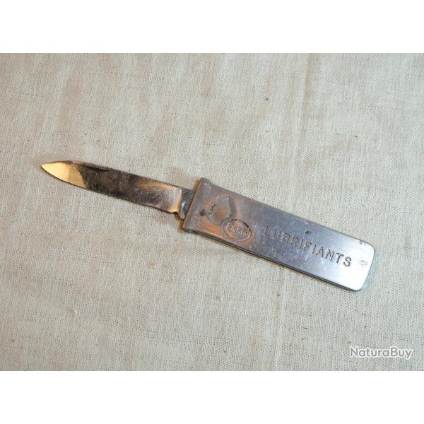 AUTOMOBILIA - rare Canif lubrifiants ESSO CAB25CNR020