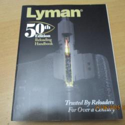 Rechargement - Lyman 50th edition reloading handbook