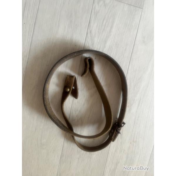 Bretelle cuir ancienne(6)