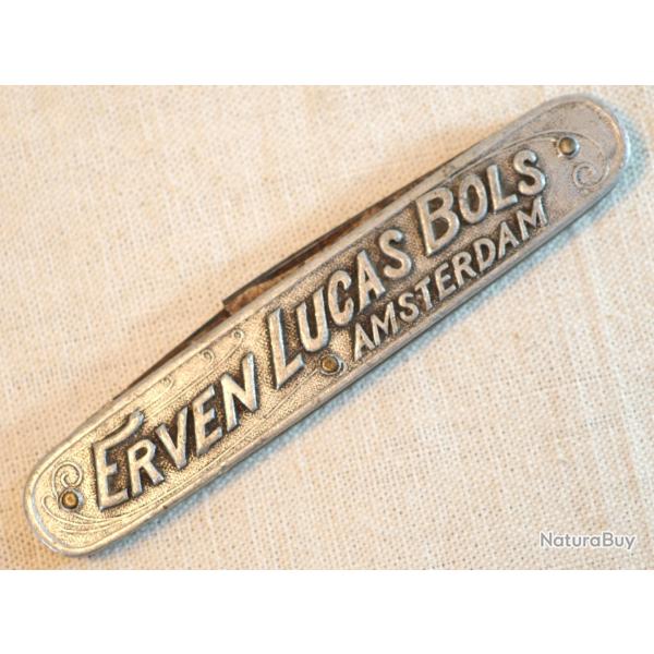 Canif ERVEN LUCAS BOLS alcool AMSTERDAM lames casses CAB25CNR005