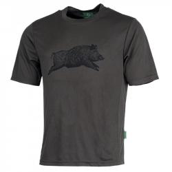 T Shirt enfant Vert Sanglier