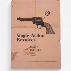 Notice Revolver HS 21 - Calibre 22LR