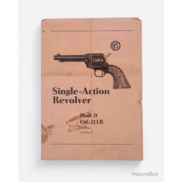 Notice Revolver HS 21 - Calibre 22LR