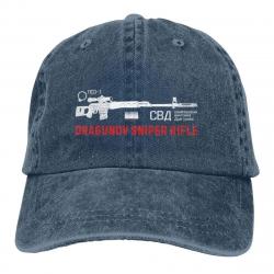 Casquette fusil sniper Dragunov - Navy / One Size