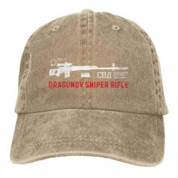 Casquette fusil sniper Dragunov - Kaki / One Size