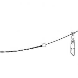 POTENCE FEEDER LINK SLIDING 0.30MM 35CM PAR 2