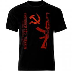 T-shirt fusil d'assaut soviétique Kalachnikov AK-47 - M