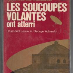 les soucoupes volantes ont atterri. J'ai lu Rouge de desmond leslie et george adamski l'aventure mys