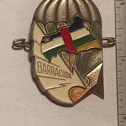 Insigne de l'opération Barracuda - République centrafricaine (1979-1981)