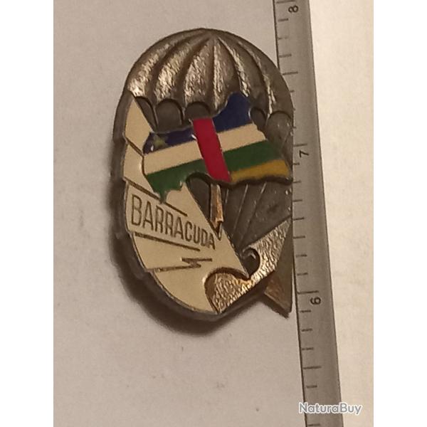 Insigne de l'opration Barracuda - Rpublique Centrafricaine (1979-1981) - Delsart