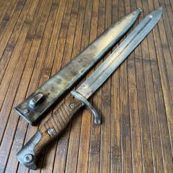 BAÏONNETTE ALLEMANDE MAUSER 98/05 1905 de 1915 WW1 SIMSON &CO SUHL