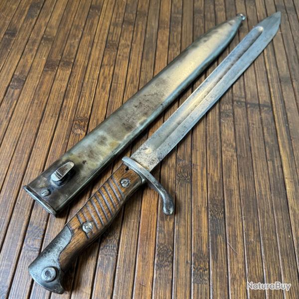 BAONNETTE ALLEMANDE MAUSER 98/05 1905 de 1915 WW1 SIMSON &CO SUHL