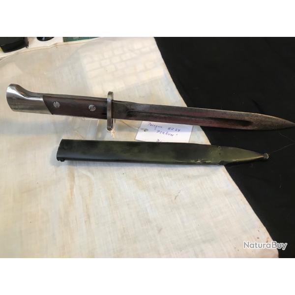Baonnette polonaise XZ24  PERKUM WW2