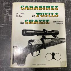 livre carabines et fusil de chasse