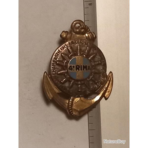 Insigne du 4me rgiment d'infanterie de Marine (4me RIMa) - Drago