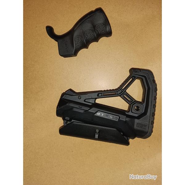Fab defense poign ag 43 + crosse gl core pour ar15