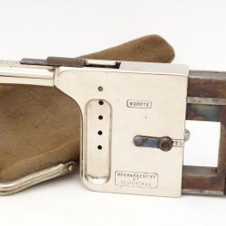 PISTOLET GAULOIS 1er MODELE MITRAILLEUSE DE POCHE CALIBRE 8MM GAULOIS - FRANCE XIXè France Très bon 