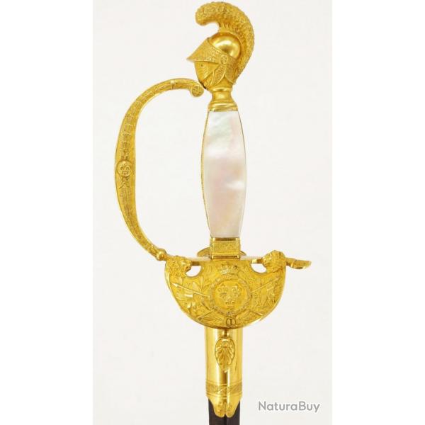 RARE PE D'OFFICIER DU 1ER RGIMENT CHEVAU-LGERS LANCIERS DE LA GARDE ROYALE 1814 - FRANCE 1ERE RE