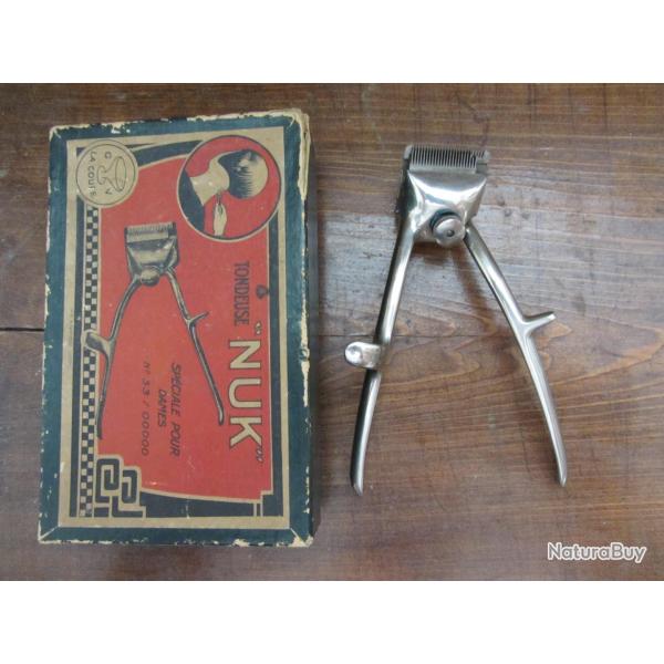 Tondeuse pour dames "Nuk" 1930-1940