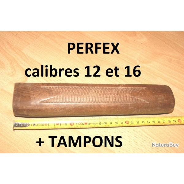 devant bois fusil PERFEX + tampons MANUFRANCE - VENDU PAR JEPERCUTE (GE224)