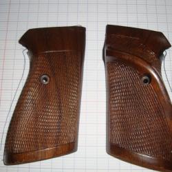 PLAQUETTES BOIS POUR PISTOLET