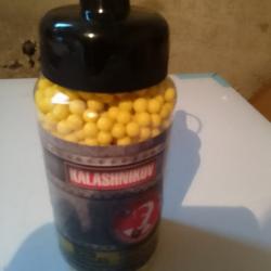 2000 billes plastiques pour pistolets airsoft gun calibre 6 mm