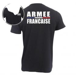T shirt Armée Française noir