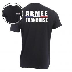 T shirt Armée Française noir