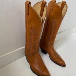 Bottes en Cuir Made in USA Tony LAMA El Paso Texas Western