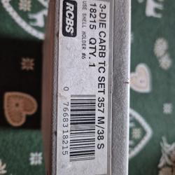 Jeu d'outil RCBS 357 M/38 S