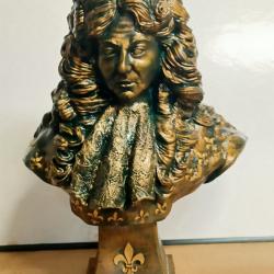 Buste de Louis XIV le Roi soleil 40 cm