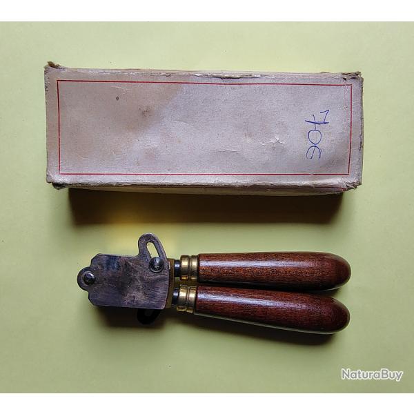 Moule laiton double cavit - Calibre 58 mini
