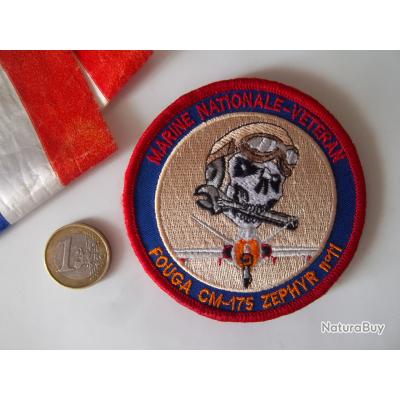Écusson Marine Nationale Française, Patch Brodé Neuf, Décoration Militaire
