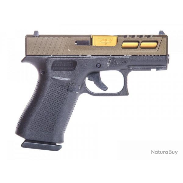 Pistolet Glock Zaffiri Custom 43X - Midnight Bronze