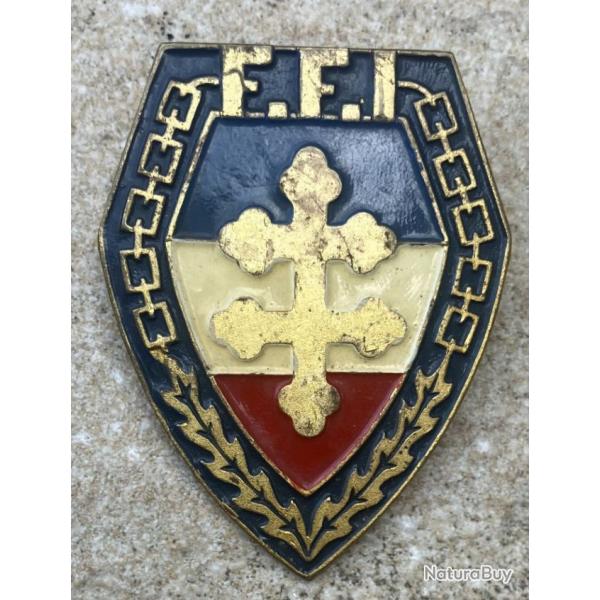 F.F.I, (149 Rgiment d'Infanterie de Forteresse) cu peint, 42 mm,1944/55