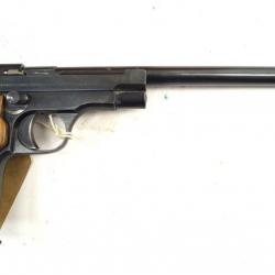 Pistolet Unique 52 22LR 8" dans sa boîte
