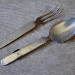 1929 Couverts de l'armée suisse WENGER DELEMONT