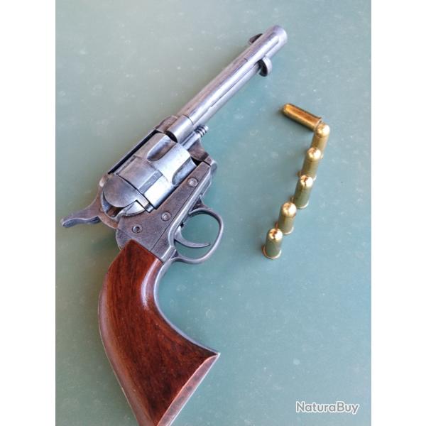 A SAISIR - Trs belle reproduction COLT 45 6 coups fonctionnel avec munitions factices NEUF