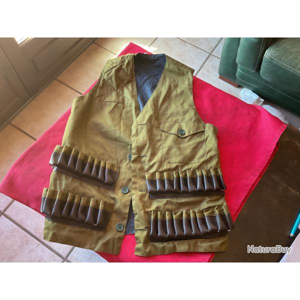 Gilet de chasse vintage, pas de prix de rserve