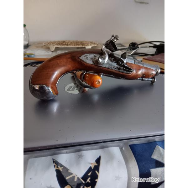 Pistolet de voyage 18eme