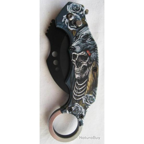 COUTEAU DE COLLECTION  KARAMBIT - Rf.200
