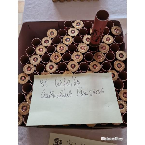 98 Douilles Cal. 20/65