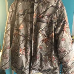 Veste de chasse camouflage,  doublée polaire avec capuche neuf 3xl